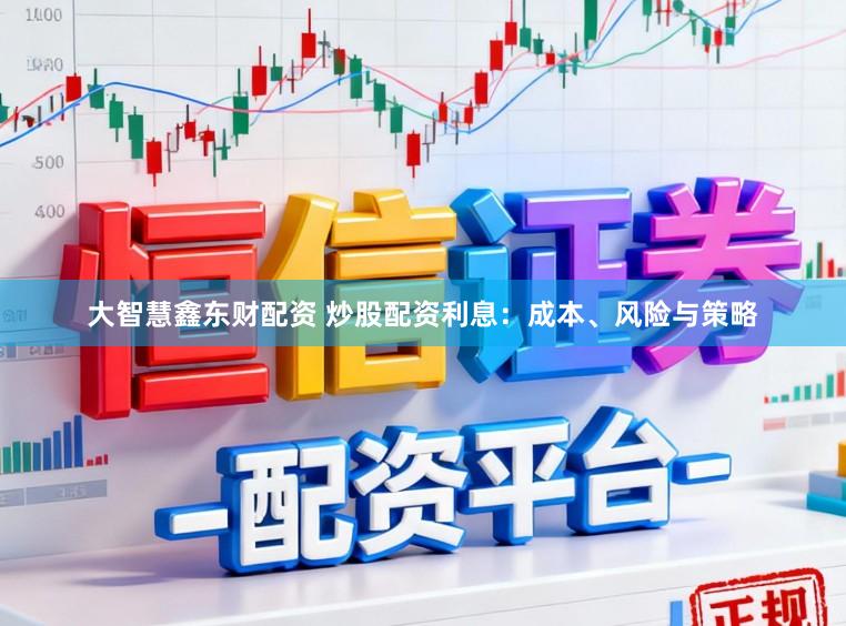 大智慧鑫东财配资 炒股配资利息:成本、风险与策略
